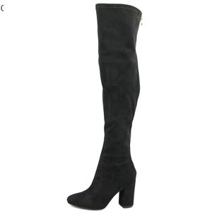 Guess Black Heeled Boots